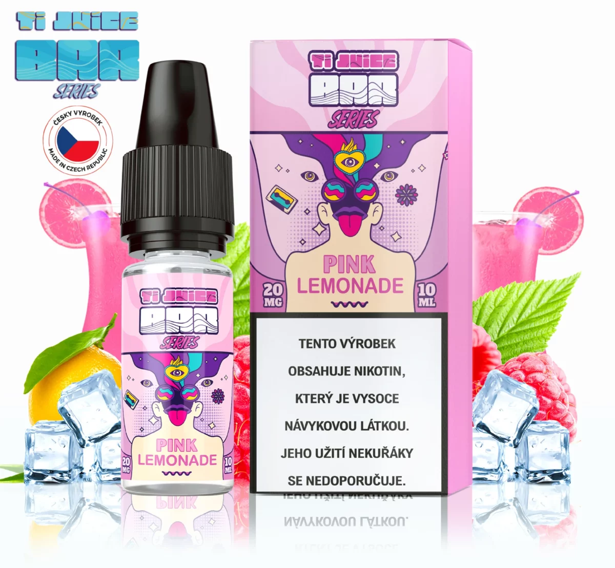 TI JUICE BAR SERIES - PINK LEMONADE NIC SALT 20 MG