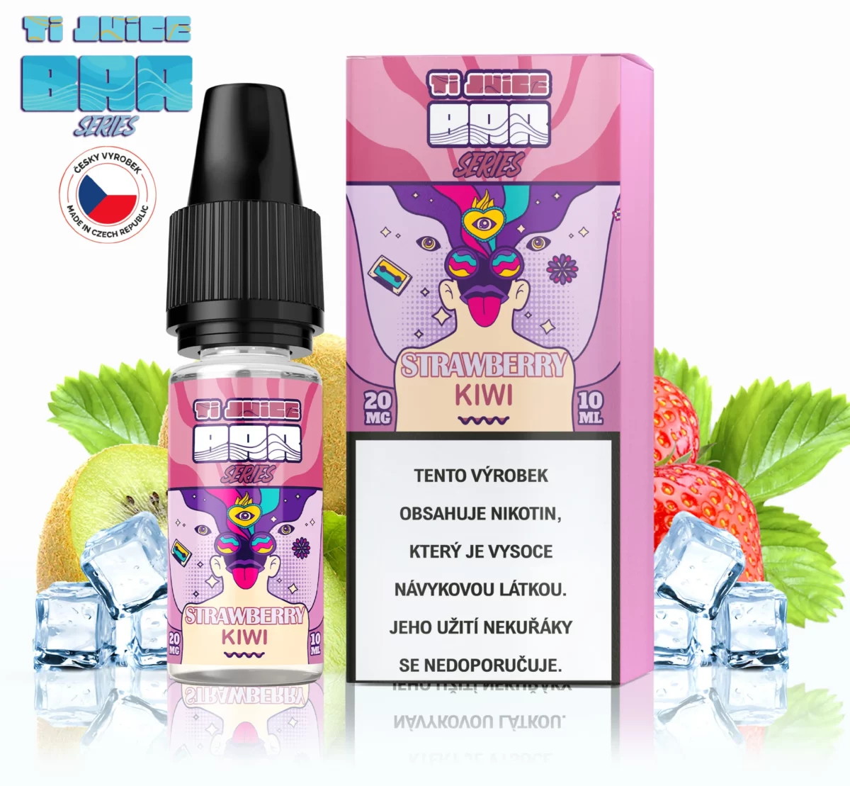 TI JUICE BAR SERIES - STRAWBERRY KIWI NIC SALT 20 MG