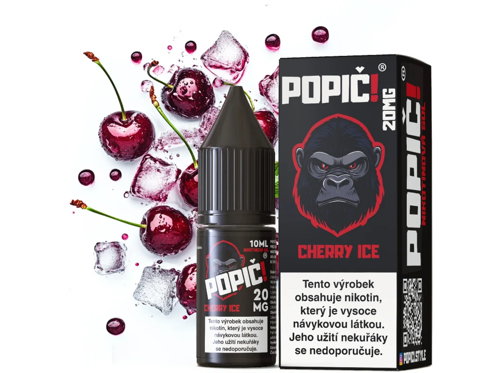POPIČ! Cherry Ice 10 ml 20 mg