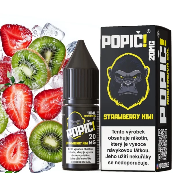 POPIČ! Strawberry Kiwi 10 ml 20 mg
