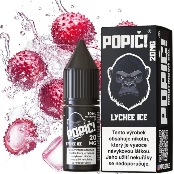 POPIČ! Lychee Ice 10 ml 20 mg