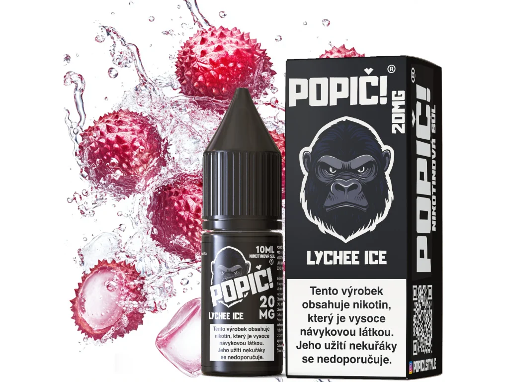 POPIČ! Lychee Ice 10 ml 20 mg