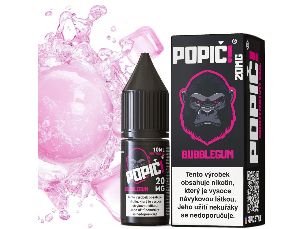 POPIČ! Bubblegum 10 ml 20 mg