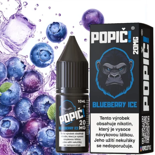 POPIČ! Blueberry Ice 10 ml 20 mg