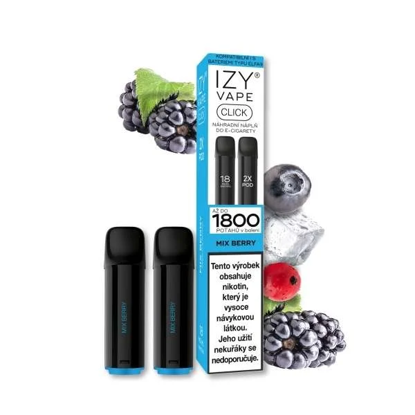 IZY CLICK POD Mix Berry 2x2 ml - 18 mg