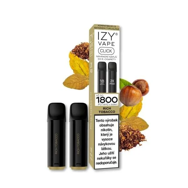 IZY CLICK POD Rich Tobacco 2x2 ml - 18 mg