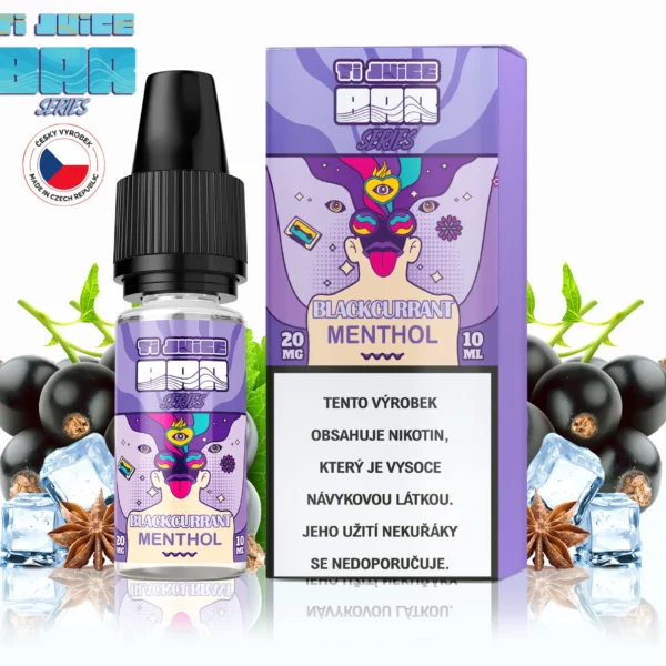 TI JUICE BAR SERIES - BLACKCURRANT MENTHOL NIC SALT 20 MG