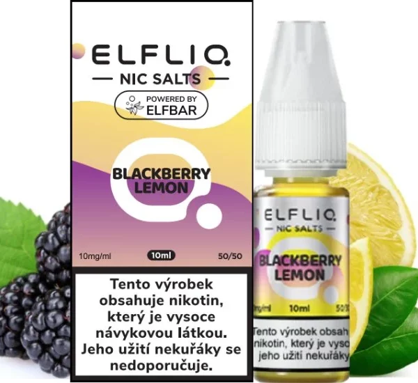 ELFLIQ Blackberry Lemon 10ml / 10mg