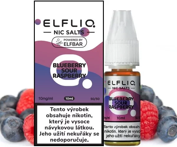 ELFLIQ Blueberry Sour Raspberry 10ml / 10mg
