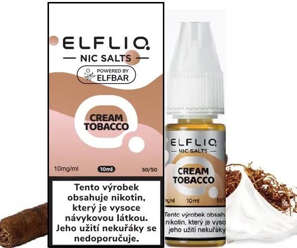 ELFLIQ Cream Tobacco 10ml / 10mg