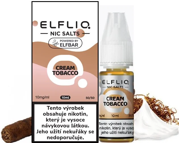 ELFLIQ Cream Tobacco 10ml / 10mg