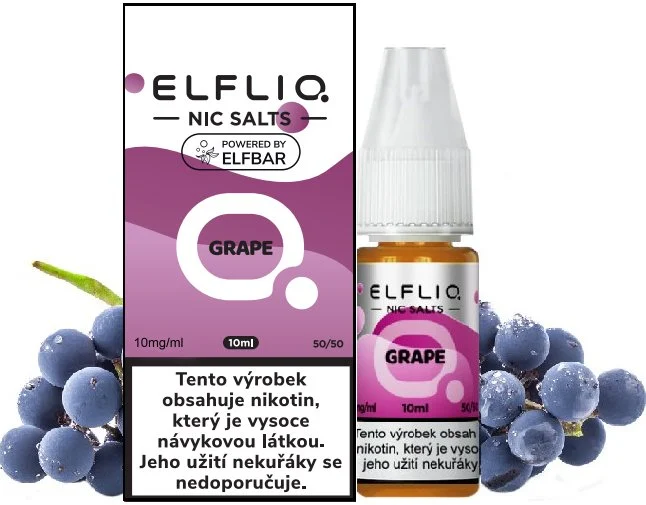 ELFLIQ Grape 10ml / 10mg