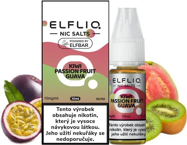 ELFLIQ Kiwi Passion Fruit Guava 10ml / 10mg