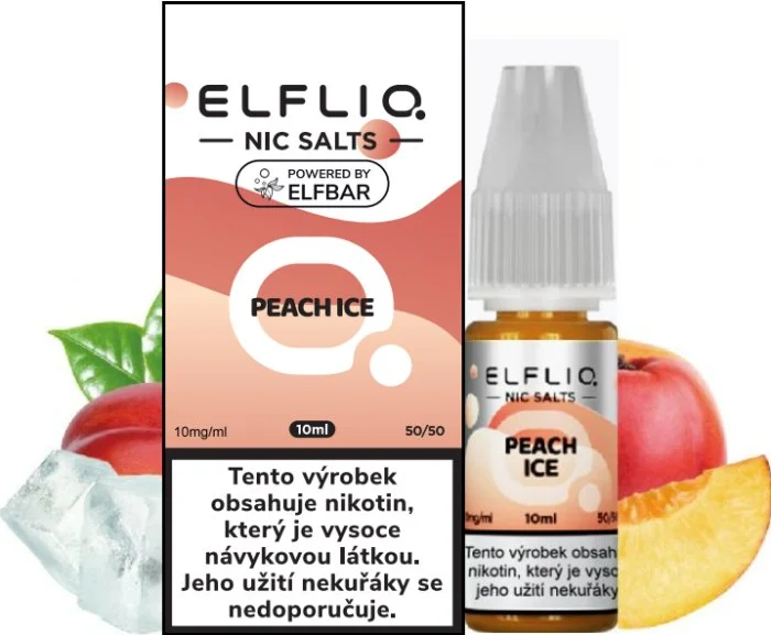 ELFLIQ Peach Ice 10ml / 10mg