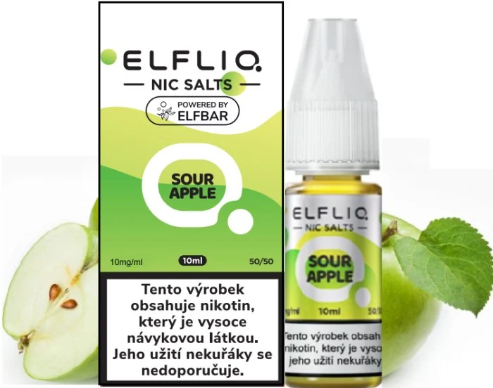 ELFLIQ Sour Apple 10ml / 10mg
