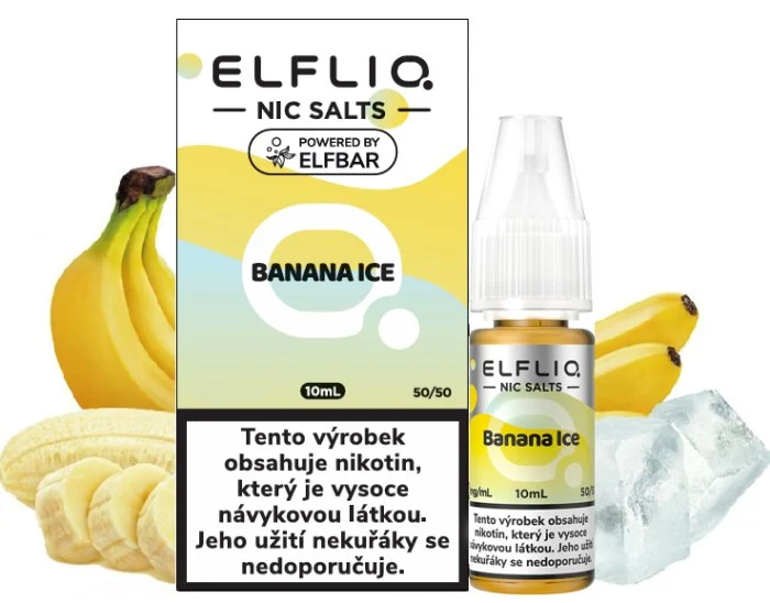ELFLIQ Banana Ice 10ml / 10mg