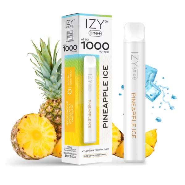 IZY ONE+ 1000 PINEAPPLE ICE 0MG