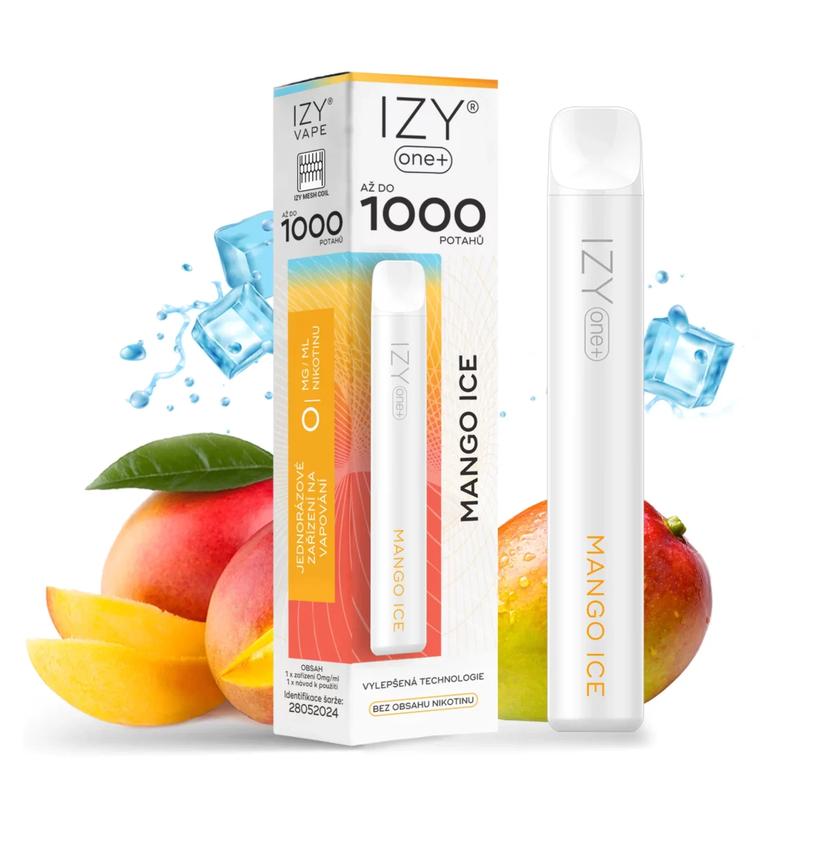 IZY ONE+ 1000 MANGO ICE 0MG