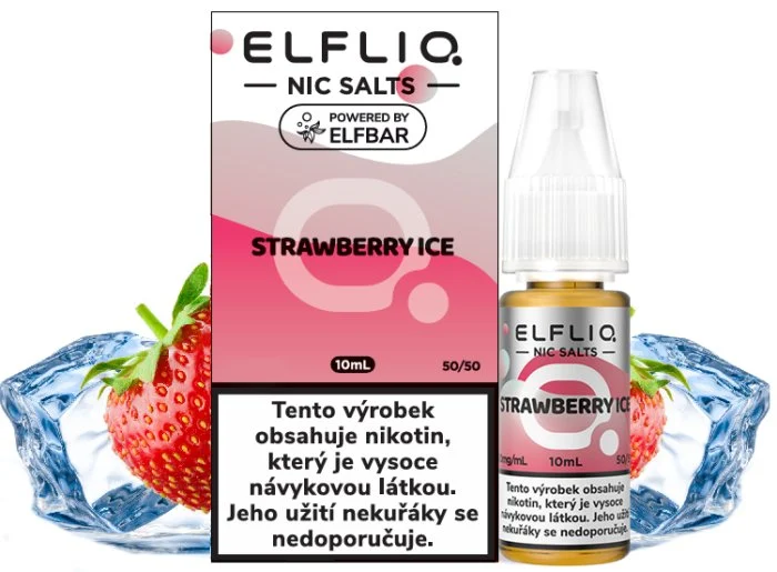 ELFLIQ Strawberry Ice 10ml / 10mg
