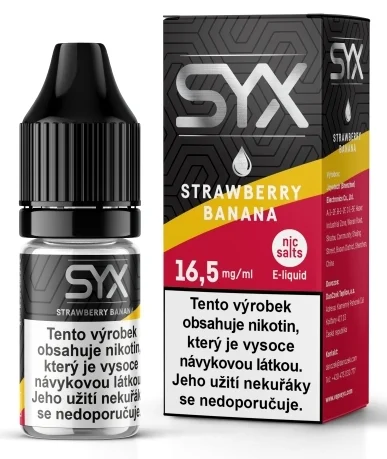 SYX NS Strawberry Banana 10ml / 16,5mg