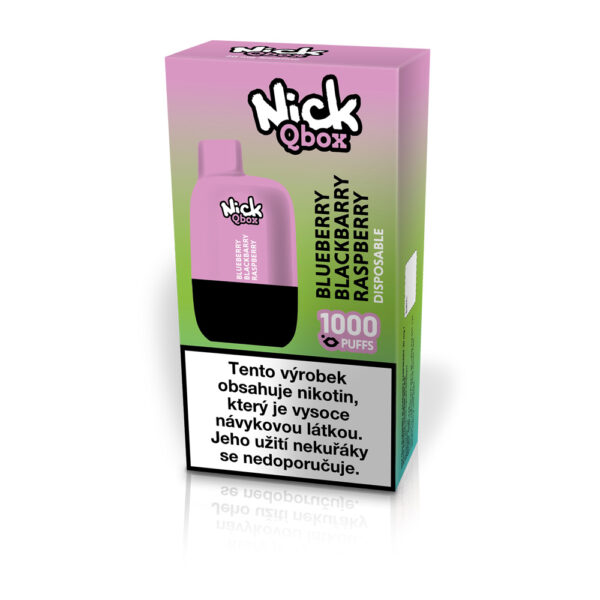 NICK Qbox Blueberry Blackberry Raspberry 20 mg
