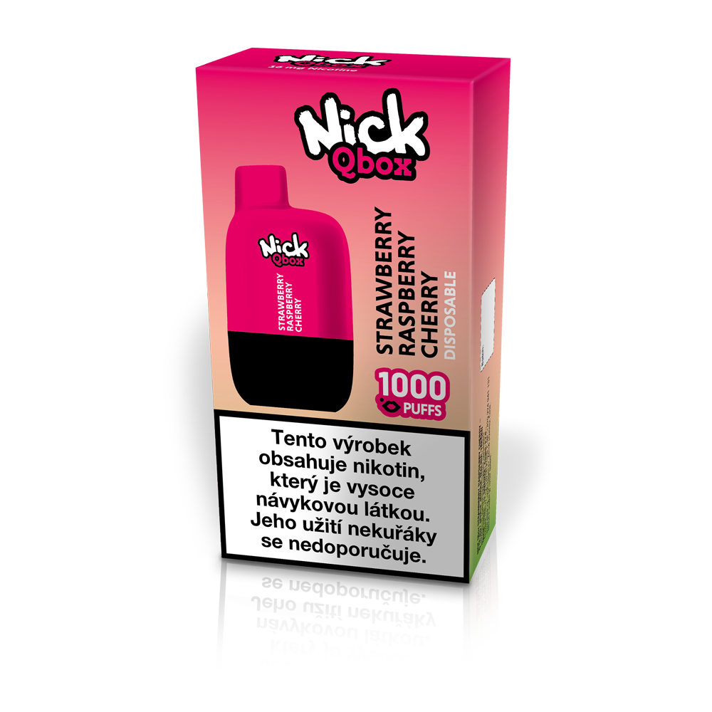 NICK Qbox Strawberry Raspberry Cherry 16 mg