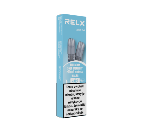 RELX Ultra Pod Blueberry Sour Raspberry 18 mg (2 pody)