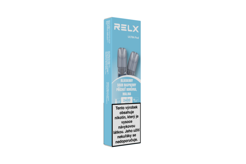 RELX Ultra Pod Blueberry Sour Raspberry 18 mg (2 pody)