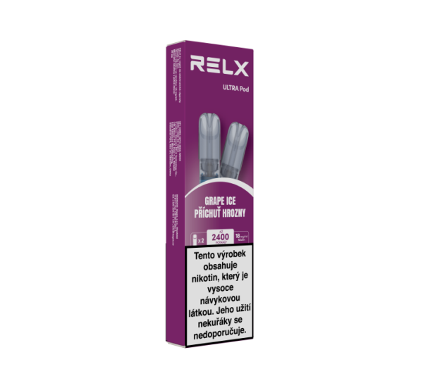RELX Ultra Pod Grape Ice 18 mg (2 pody)