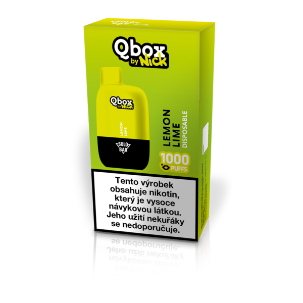 SOLO BAR Qbox Lemon Lime 20 mg