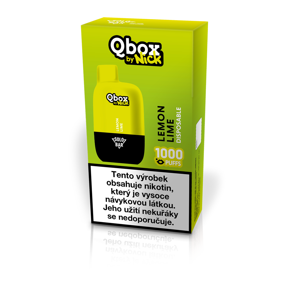 SOLO BAR Qbox Lemon Lime 20 mg