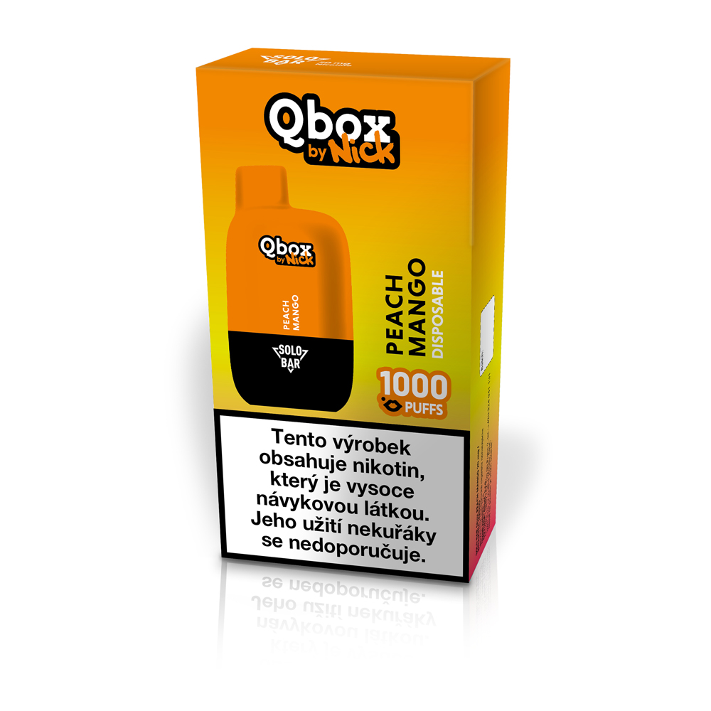 SOLO BAR Qbox Peach Mango 20 mg