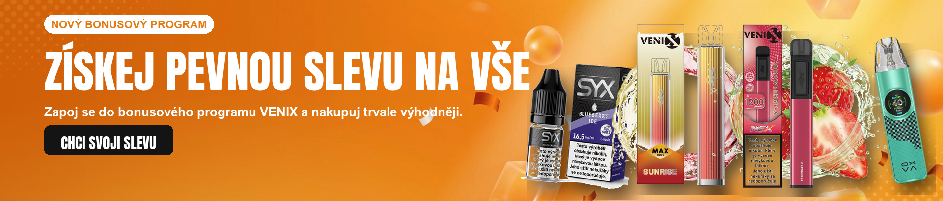 Nabídka VENIX