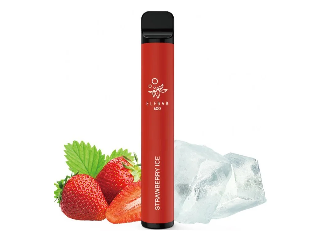 ELF BAR 600 STRAWBERRY ICE 20MG