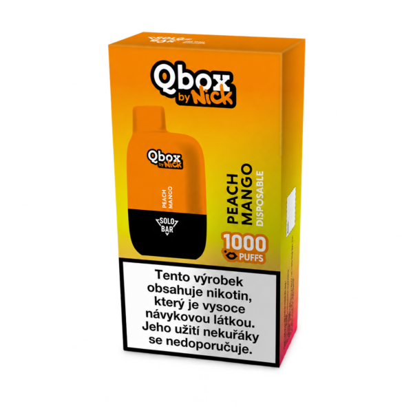 SOLO BAR Qbox Peach Mango 20 mg